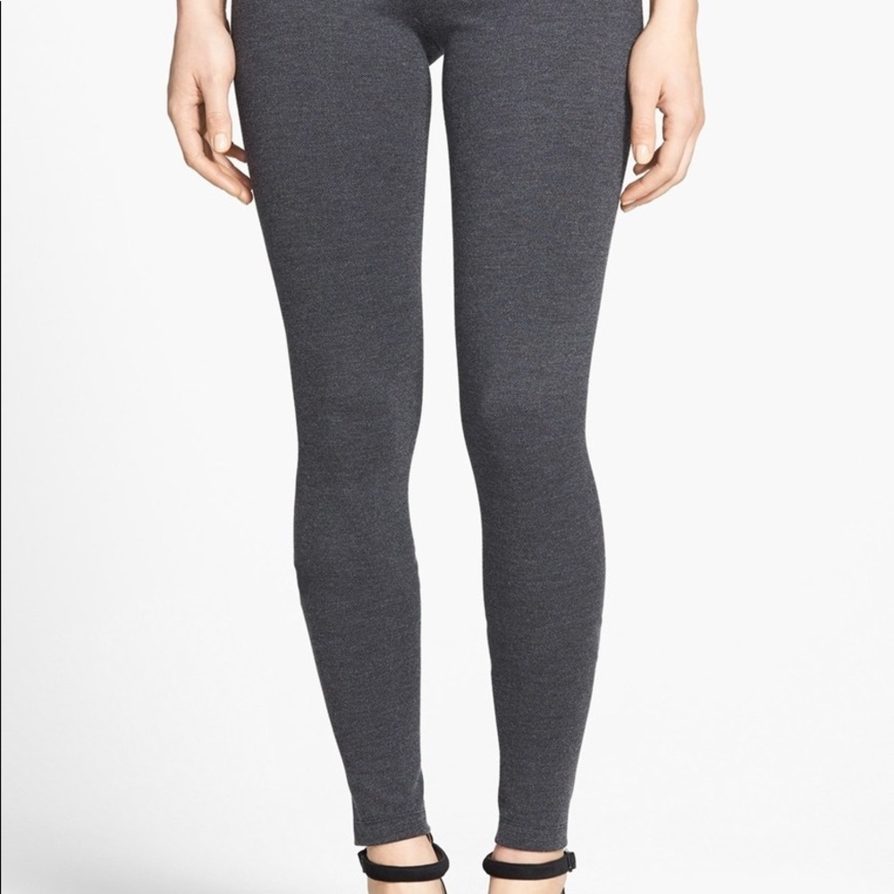 Vince Twill Legging-Charcoal Grey
